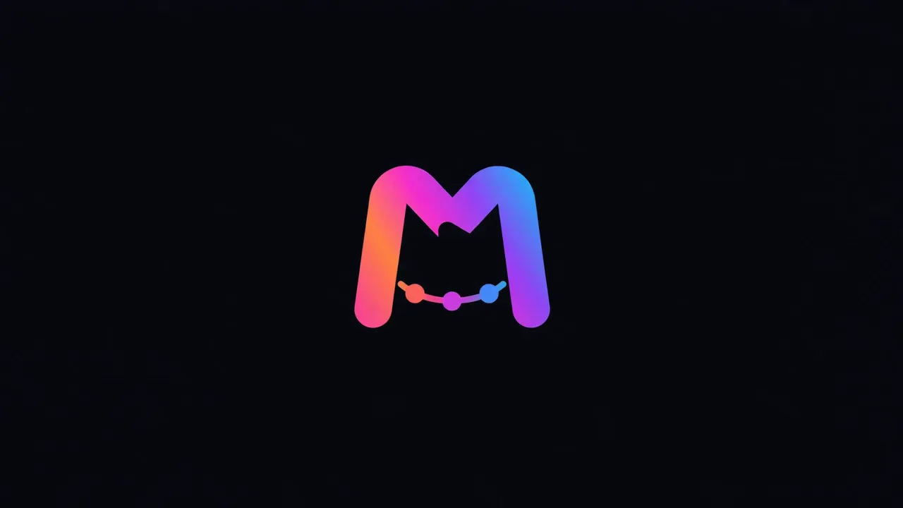 Neon glow intro